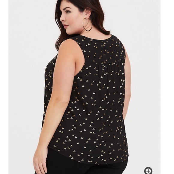 Torrid Georgette tank - Picture 2 of 2